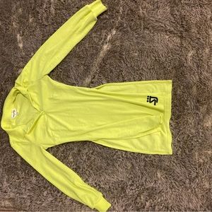 Size small but has a lot of stretch, selling for 38